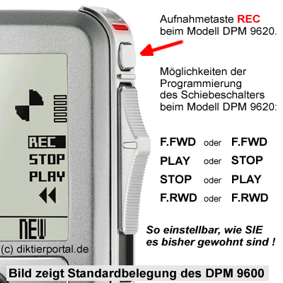 Philips Digital Pocket Memo 9600