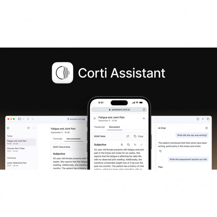 Corti Assistant, jährliche Miete pro Sprecher, 1-25 Sprecher