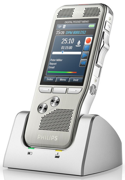 Philips DPM 8000 Pocket Memo Digitales Diktiergerät