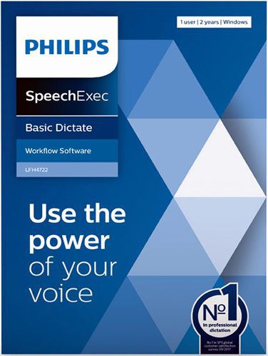 Philips 4722/00 SpeechExec Dictate Lizenzschlüssel Box