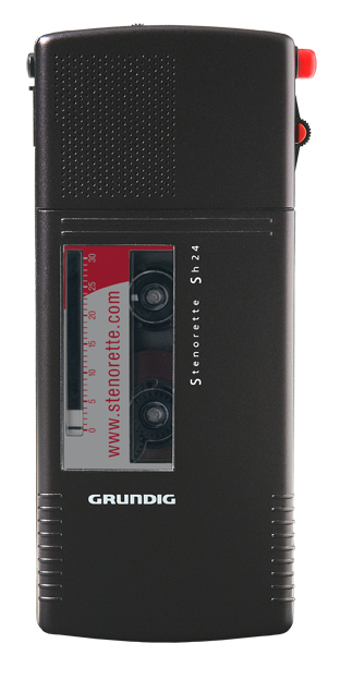 Grundig Stenorette Sh 24 Diktiergerät für Stenocassette