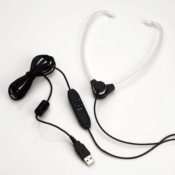 Kopfhörer-Stethoskop mit USB-Anschluss SH-50USB