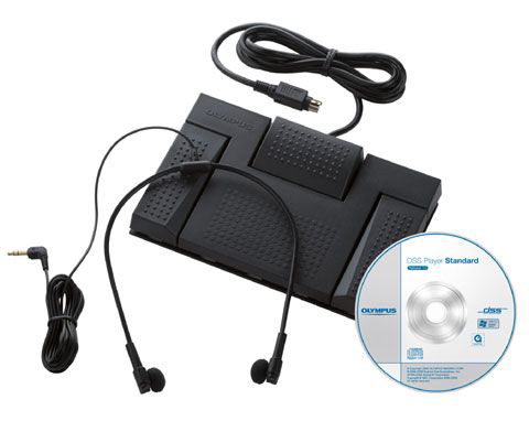 Olympus AS-2400 Transcription Kit, Schreibarbeitsplatz