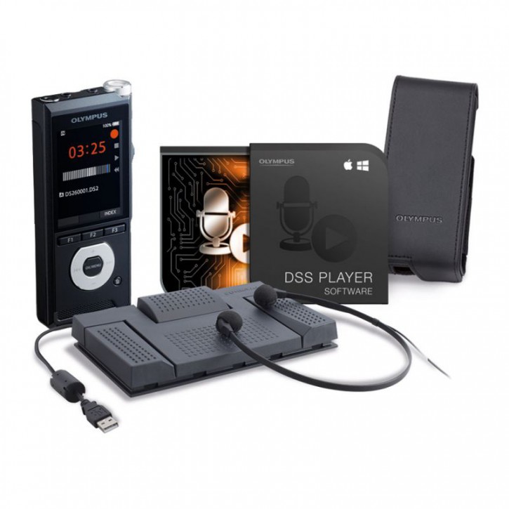 Olympus Starter-Kit DS-2600 Dictation & Transcription Starter Kit