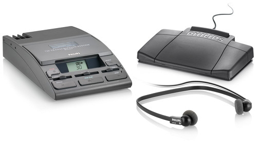 Philips 720/10 Wiedergabeset, Schreibplatz