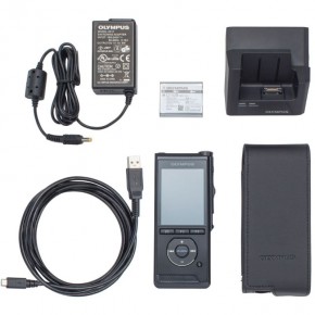 Olympus DS-9500 Premium Kit - digitales Handdiktiergerät -  mit WLAN