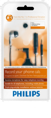 Philips Mikrofon 9162 Telefonaufzeichnung