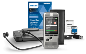 Philips Starterkit DPM 6700/03 Digitales Diktiergerät + Schreibplatz