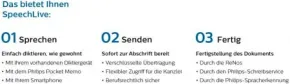Dragon Legal Anywhere DLA - nur in Kombination mit Philips SpeechLive Pro oder Enterprise, 12 Monate, 1 Benutzer